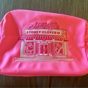 Stoney clover large pouch embroidered Nashville